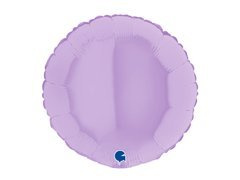 Balon rotund din folie liliac - 46 cm - 1 buc.