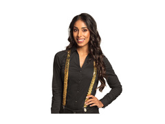 Bretele din paiete aurii