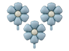 Balon de folie Floare albastră - 50 cm - 1 buc.