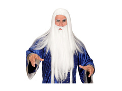 Peruca cu barbă de vrăjitor