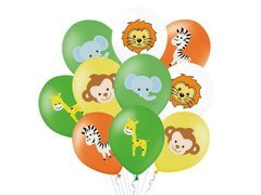 Baloane latex Safari - 30 cm - 10 buc.