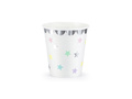 Cupe unicorn cu stele - 180 ml - 6 buc.