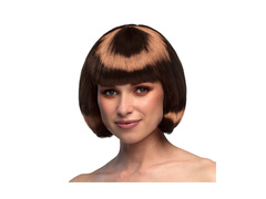 Peruca de cabaret maro