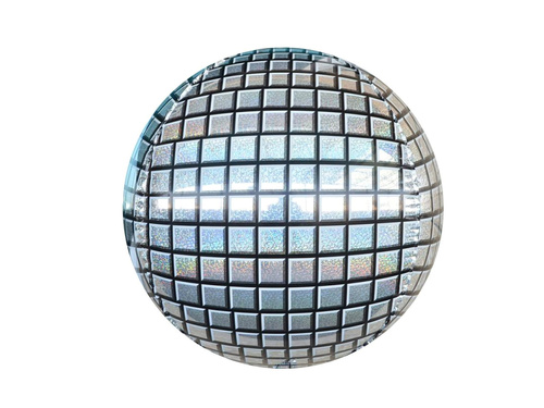 Balon disco cu folie - 40 cm - 1 buc.