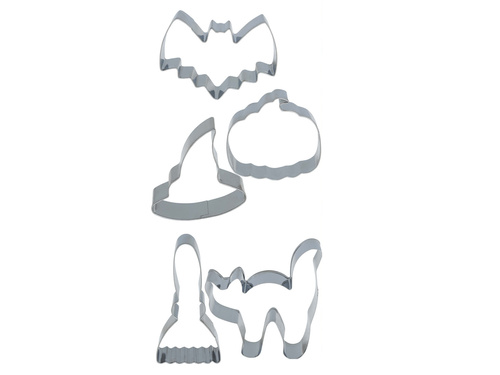 Set de forme de tort Halloween - 5 buc.