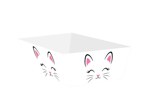 Cutii pentru cipuri pentru pisoi - 4 buc.