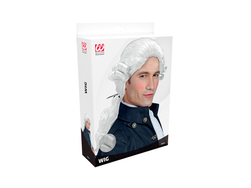 Prince Donatien peruca alba cu coada de cal