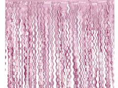 Perdea spirale roz metalic - 100 x 200 cm