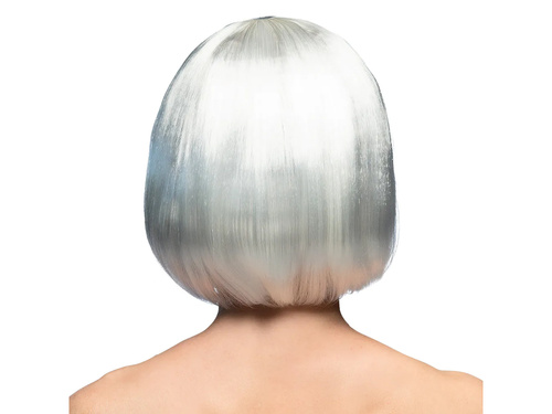 Peruca retro albă - 1 buc.