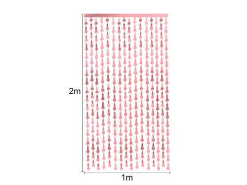 Peniski perdea de aur - 100x200 cm - 1 buc.