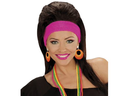 Cercei clip-on neon portocaliu