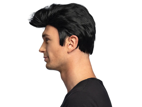 Peruca neagră pentru bărbați din anii 1950