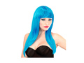 Peruca albastră Vogue