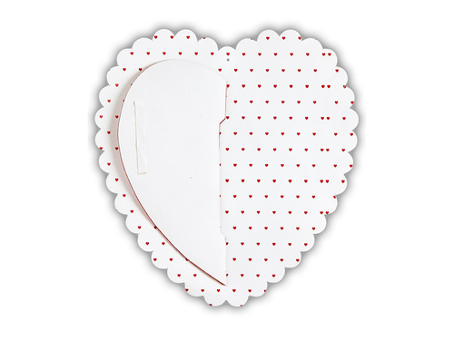 Rozeta decorativă Inimă - 25 cm - 1 buc.