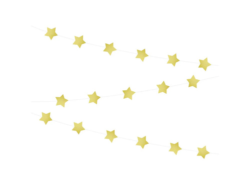 Gold Star Garland - 1 buc.