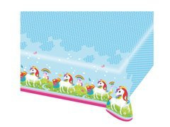 Față de masă aniversară Unicorn - 120 x 180 cm - 1 buc.