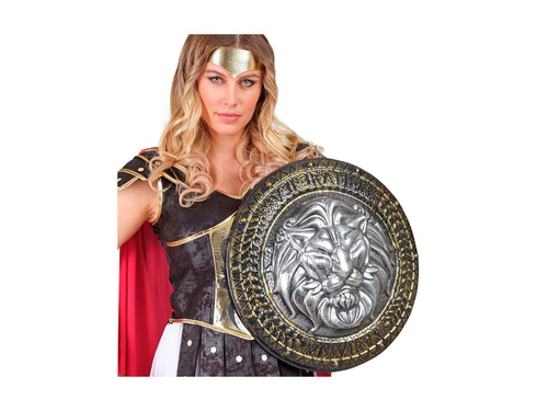 Scut inimă de leu cu mânere - 44,5 cm