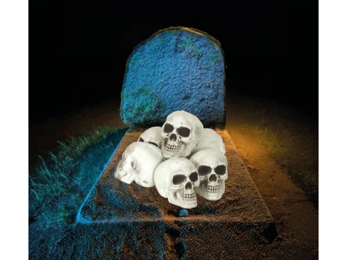 Cranii de Halloween - 8 cm - 6 buc.