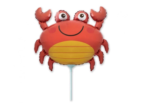 Balon din folie pentru Krab stick - 36 cm - 1 buc.