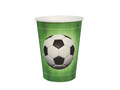 Cupe aniversare fotbal - 250 ml - 10 buc.