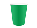 Pahare de hârtie verzi - 250 ml - 6 buc.