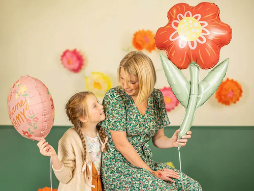 Balon din folie Floare - 43 x 75 cm - 1 buc.