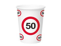 Semn de interdicție 50th cupe - 350 ml - 8 buc.