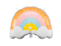 Balon folie Pastel Rainbow - 55 x 40 cm - 1 buc.