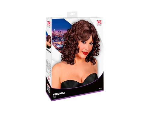 Veronica peruca maro creț