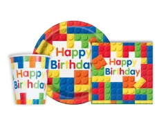 Set aniversare Blocuri - 32 buc.
