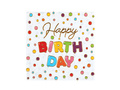 Șervețele Happy Birthday - 33 cm - 20 buc.