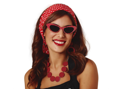 Set de accesorii în stilul anilor 1950 - 4 piese.