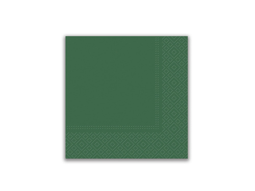 Veselă verde de unică folosință - 44 de bucăți.