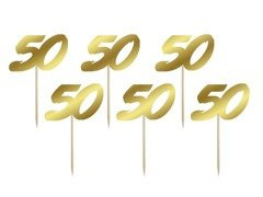 Picuri pentru tort 50 - 6 buc.