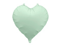 Balon folie inimă verde - 45 cm - 1 buc.