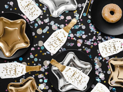 Șervețele Champagne Happy New Year - 7 x 19 cm - 20 buc.