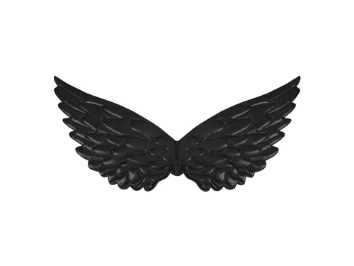 Aripi de înger negre - 44 x 22 cm - 1 buc.