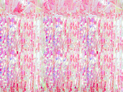 Cortina - cortina de usa roz iridescent - 100 x 200 cm