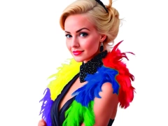 Boa - multicolor - 180 cm.