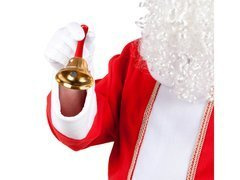 Clopotul lui Moș Crăciun din aur