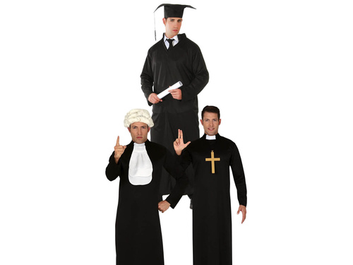 Costum 3in1 Preot, Student, Judecător