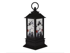 Lanternă cu lumânare LED pentru Halloween - 18 cm - 1 buc.