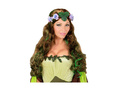 Peruca Mama Natură cu bentiță cu flori
