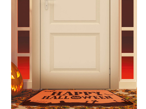 Happy Halloween door mat