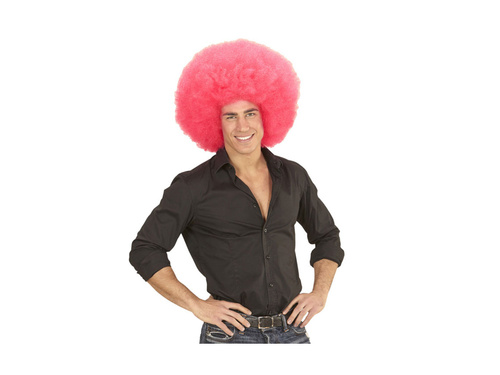 Peruca afro roz de înaltă calitate