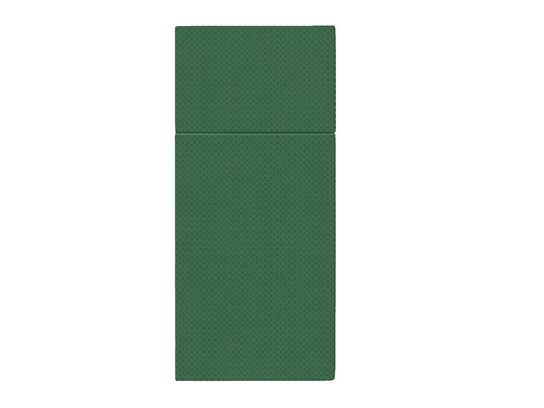 Buzunare pentru tacâmuri verde închis - 32 x 38 cm - 50 buc.