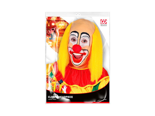 Peruca clovn Headgear cu păr galben