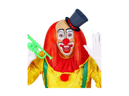 Coafură de clovn cu păr roșu