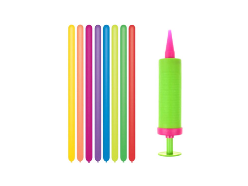 Argilă de modelare, tuburi - amestec de culori - 10 buc. + pompă