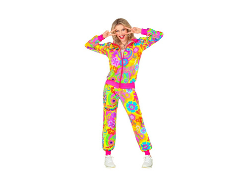 Costum de petrecere - neon "Departed love" pentru Hippie (trening)